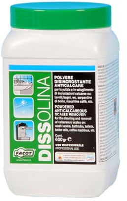 POLVERE DISINCROSTANTE DISSOLINA 600 g