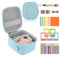 Risou Mini Camera Accessories Bundles Compatible with Instax Mini 12/11/9/8 Camera - Package includes:Camera Case,Photo Decoration Stickers, Color Photo Frame, Colored Shoulder Straps (Blue)