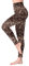 SINOPHANT High Waisted Leggings for Women, Buttery Soft Elastic Opaque Tummy Control Leggings, Plus Size Workout Gym Yoga(Leopard1,S-M)