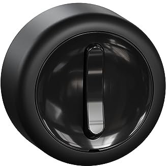 Schneider Electric Elso runder Universalschalter, 1-fach, Aufputz, Renova, 16AX, 250V AC, schwarz, Artikelnummer WDE015921