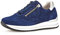 Gabor Damen Low-Top Sneaker, Frauen Halbschuhe,straßenschuhe,Strassenschuhe,Sportschuhe,Freizeitschuhe,Oceano/Silber (pf),40 EU / 6.5 UK