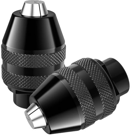 SHYSBV 2 Pack 4486 Multi Dremel Chuck, 0.8-3.2mm Drill Keyless Bit Chuck Shank Rotary Tool Change Kit Compatible for Dremel 4486 Part Rotary Tools 3000 4000 7700 8200