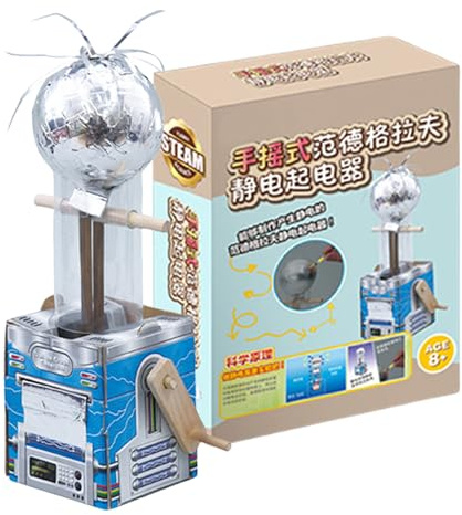 Jouet D'expérimentation Scientifique De Générateur, Moteur Générateur Papier - Kit À Manivelle,Jouet Éducatif D'électricité D'activité D'e