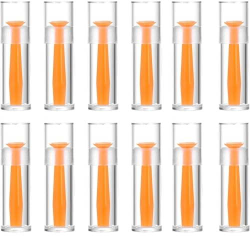Plmvhpb 12 Pack Hard Contact Len Remover for RGP and Scleral Lenses, Eye Plungers Suction Cup Removal Tool