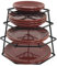 Buckingham 4 Tier Corner Plate Rack Black Kitchen Cupboard Storage Organiser Premium Quality Dish Rack Space Saver Shelf Organiser 23 Cm
