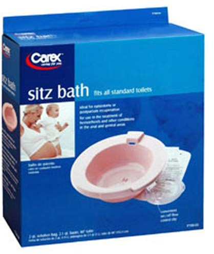Carex Sitz Bath for Standard Toilets, Pack of 4