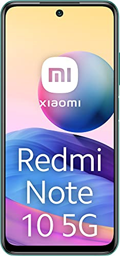 Xiaomi Redmi Note 10 5G - Smartphone 64GB, 4GB RAM, Dual SIM, Aurora Green, 6+64GB