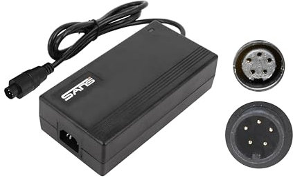 PowerSmart® 48V 2A Ladegerät für Fischer Herren MTB 27,5 Proline EVO EM 1504, Hardtail EM 1608, Proline ETD 1606