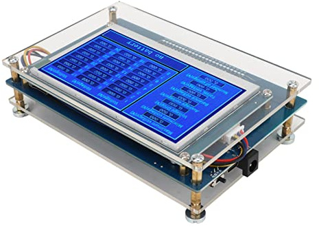 Digital batteritestare 1-24S litiumbatteritestare 2V-4,5V med expansionskort för batteripaket
