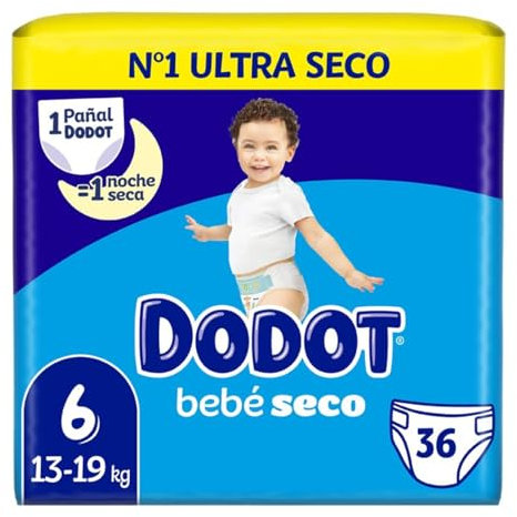 Dodot Baby Dry Value Pack Size 6-36 Units