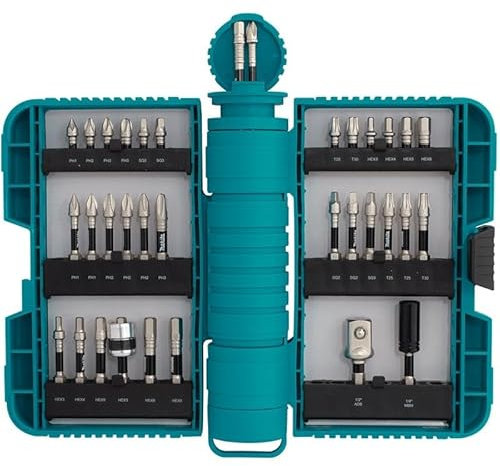 Makita E-14180 XPS Impact Screwdriver Bit Set (35 Piece), 25/50/75 mm Size