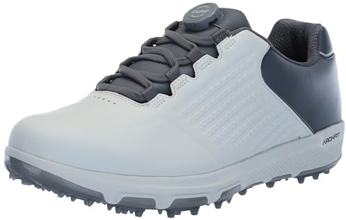 Skechers Go Golf PRO 6 SL Twist - Scarpe da Ginnastica da Uomo, Gray,