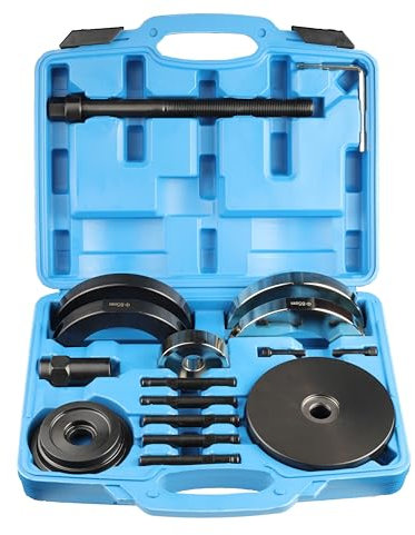 otgerlensker products - Radlager Werkzeugsatz, 85 mm Durchmesser, 12-teilig mit Spindel und Montageschalen, im Transportkoffer