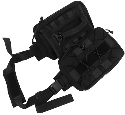 ibasenice Sacoche de Selle pour Chien Réglable avec Latérales à Dos de Voyage pour Randonnée Sacoches pour Chiens de Moyenne et Grande