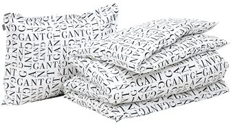 GANT Letter Bettwäsche-Set Yankee Blau Größe 135x200+80x80 + Größe 80x80 Muster Buchstaben