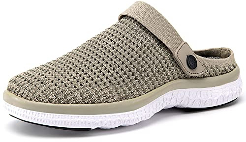 Zoccoli e Sabot Uomo Donna Spiaggia Giardino Pantofole Mesh Ciabatte