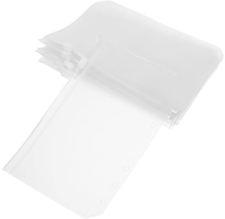 Gadpiparty 12Stücke Reißverschluss Budgettaschen Transparente Ordner Für Haushaltsbuch Und Geldumschläge Bindertaschen Praktische Organizer Für Dokumente Und Notizen