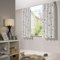 heimtexland ® Vorhang Kindergardine Leinen Optik HxB 175x135 cm Natur Grau Skandinavisch Wald Bär Gardine transparent Kräuselband Kinderzimmer Ökotex Typ563