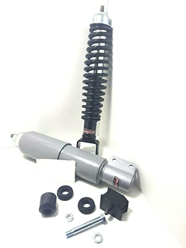 Stoßdämpfer-Set vorne und hinten, hergestellt in Italien, verstärkt, kompatibel mit Vespa PX 125 150 200