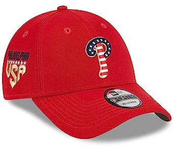 New Era Herren 940 4. Juli MLB Snapback Cap ~ Philadelphia Phillies Scarlet