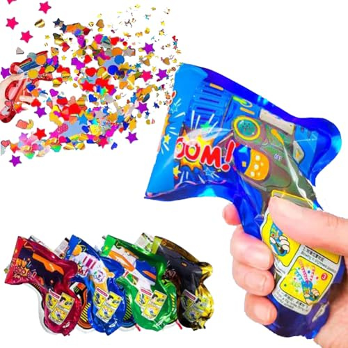 Party Poppers, 20 cannoni per coriandoli, giocattolo per fuochi d'artificio, spara coriandoli di Natale, principalmente per matrimoni, Capodanno, anniversari, San Valentino, carnevale, feste di