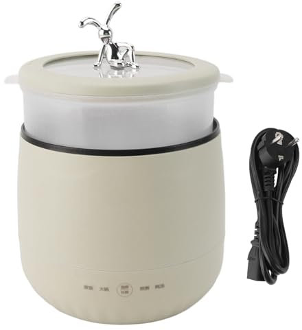 Olla Arrocera, Olla Eléctrica Multifunción, Mini Sartén para Freír, Olla Caliente Eléctrica Portátil, Olla para Guisar con Cesta Humeante, Cocina Rápida para Fideos para Viajes