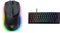 Razer Cobra Pro - Souris Gaming sans Fil Personnalisable Chroma RGB Noir & Huntsman Mini - Clavier Gamer Compact à 60% Clavier AZERTY | Noir