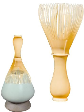 Matcha Blender Matcha Brush - Frusta Matcha | Frusta da tè Matcha Made A Mano | Miscelatore Matcha riutilizzabile | Accessorio pratico Per Matcha, Agitatore Giapponese Tradizionale | Utensili
