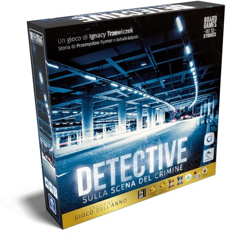 Pendragon - Detective Sulla Scena del Crimine | Edizione italiana |Gioco da tavolo| Età 13+ | 1-5 Giocatori