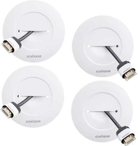 Echogear CMIWG - Disimulador de Cables para el televisor montado en la Pared, Kit de pasacables