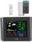 TFA Dostmann WLAN Wetterstation Meteo, 35.8000.01, Profi-Wettervorhersage, kostenlose View App, einstellbare Alarme, Taupunkt, Hitzeindex, schwarz, (L) 197 x (B) 32 (85) x (H) 163 mm