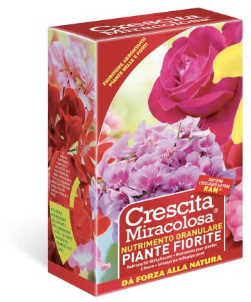 Nutrimento granulare per piante fiorite