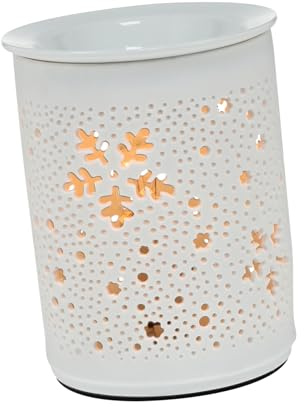 RORPOIR Lámpara Eléctrica Cera Fusión Quemador Fragancia Quemador Aromaterapia Enchufable Lámpara Noche Lámpara Enchufable Ambientador Luz Hardware Enchufe La Luz Aromático