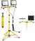 Projecteur LED Chantier avec Trépied, 200W 20000LM 6500K Projecteur Chantier vec Trépied Réglable, Rotation à 360°, luminosité réglable 200W 100W 50W, Étanche IP66 Projecteur de Chantier Pour Chantier