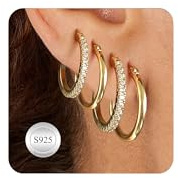 MOROTOLE Gold Hoops Earrings for Women Small Gold Hoop Earring Small Hoop Earrings for Women