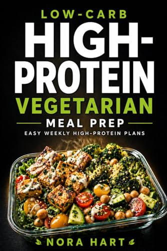 LOW-CARB HIGH-PROTEIN VEGETARIAN MEAL PREP: Easy Weekly High-Protein Plans
