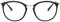 Ray-Ban Unisex-Erwachsene 0RX7140 Brillengestelle, Schwarz (Transparente On Top Black), 49
