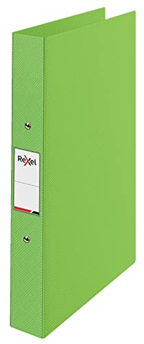 Rexel A4 Ring Binder, Green, 25 mm 2 O-Ring Diameter, Choices, 2115567