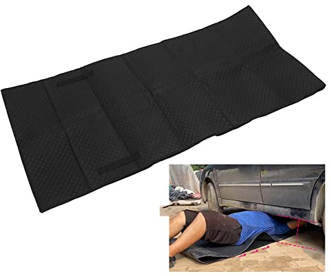 Gicov Tapis de Réparation de Voiture Pliable et Mobile pour Réparation et Entretien Automobile Tapis de Réparation pour Mécanicien Automobile sans Sol pour Voitures de Travail et Ménage