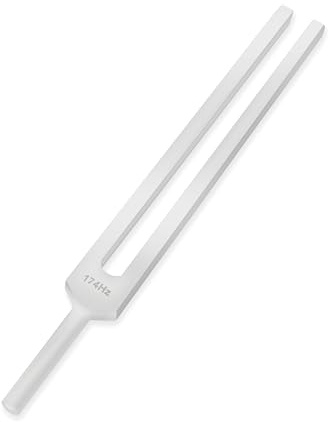 174Hz Tuning Fork. Manufactured in Sheffield, England by Ragg Tuning Forks. High-Quality Aluminium Tuning Fork for Sound Energy. Great for Meditation, Yoga & Sound Therapy