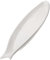 Ceramic Serving Platters, Fish Shape Dinner Tray Oval Plate Small Appetizer Serving Dishes for Party, Events, Table Service, Snack Platters, 16 Inches
