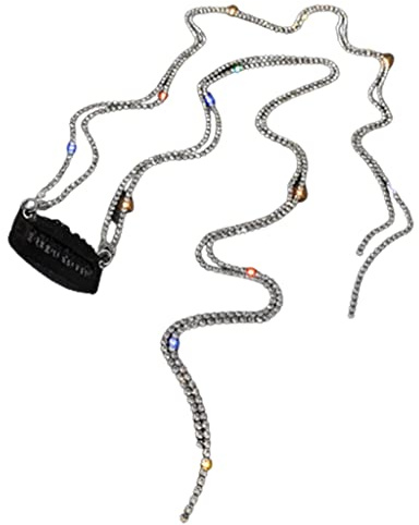 Beimus Fermagli per capelli, catena di estensione per capelli, colorata, per catenina, fermaglio, treccia