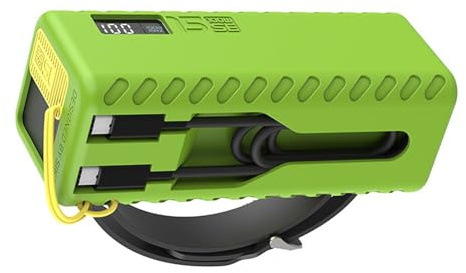 LOFOTU Funda de silicona con carga de energía para organizar cables No.15SE con agarre antideslizante