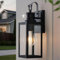 FTL Motion Sensor Outdoor Wall Lights - Dusk to Dawn, 3 Lighting Modes Outdoor Lighting, E27 PIR Security Porch Sensor Lights for Garden Patio, IP44 Waterproof