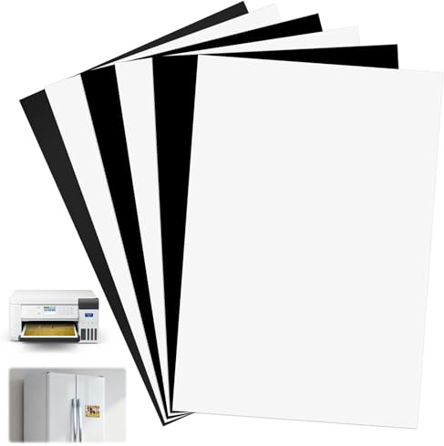 Magnetiskt tryckbart papper, DIN A5, fotoomagneet bläckstråleskrivare, 14,8 x 21,0 cm