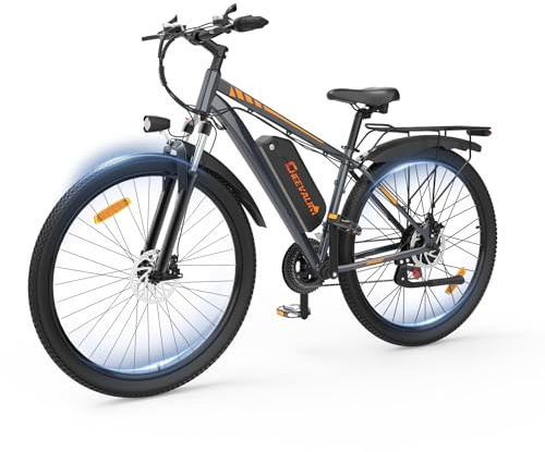 JAYSIMXIN Electric Bike for Adults 750W 29, 48V 18.6Ah E-Bike with 21-Speed, 25km/h Max Speed & 50-90km Range, Hydraulic Fork & 180mm Disc Brake, Ideal for City Commute and Mountain Riding
