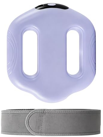 Multifunktionell helkroppsfascia ringmassör, med led- och midjeavlastningsverktyg, 16 x 14 x 4 cm, djup vävnadsvibrationsanordning, handsfree elektrisk massagering, 5 hastighetsvibrationer, för