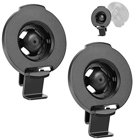 Garmin Accessories GPS Bracket Cradle Mount Compatible with Garmin Nuvi 42LM 44 52LM 54 55LMT 56 58 2407 2408 2447 2448 2467 2497 2507 2508 2547 2548 2557 2567 2577 Nuvi GPS (2 Pack)
