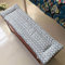 GGoty Bankauflage Bankkissen Auflage Outdoor/Indoor,Bierbankauflage,strapazierstark und langlebig, Sitzauflage Sitzpolster Bankpolster Polsterauflage (100x30cm,Grau)