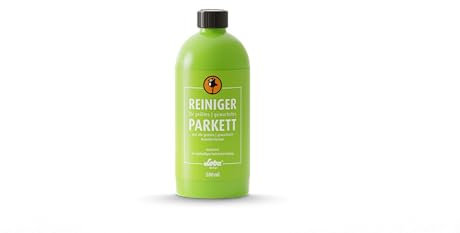 LOBA Parkett-Reiniger für geölte & gewachste Böden - 500ml Konzentrat für 50L Holz-Reiniger | pH-neutral, schlierenfrei, biologisch abbaubar | Holzpflege-Reiniger für nachhaltige Parkett-Pflege